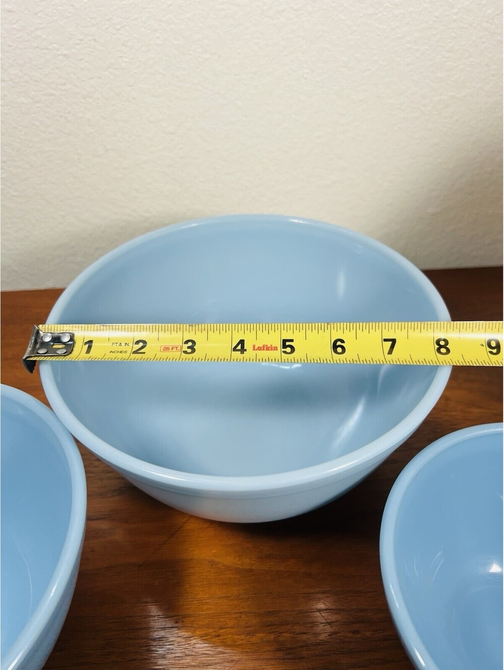 Vintage Pyrex Delphite Bluebelle Nesting Bowls 401 403 HTF - Picture 15 of 15